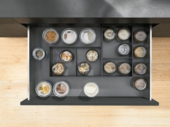 Tiroirs de cuisine